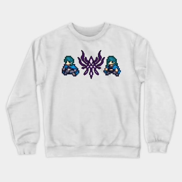 Byleth - 8 bits Crewneck Sweatshirt by urufangu